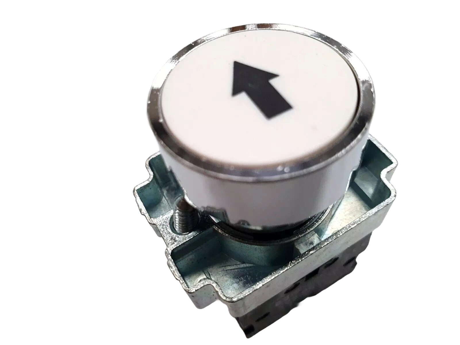 2pcs Up Down Sign Momentary Flush Pushbutton Switch 22mm