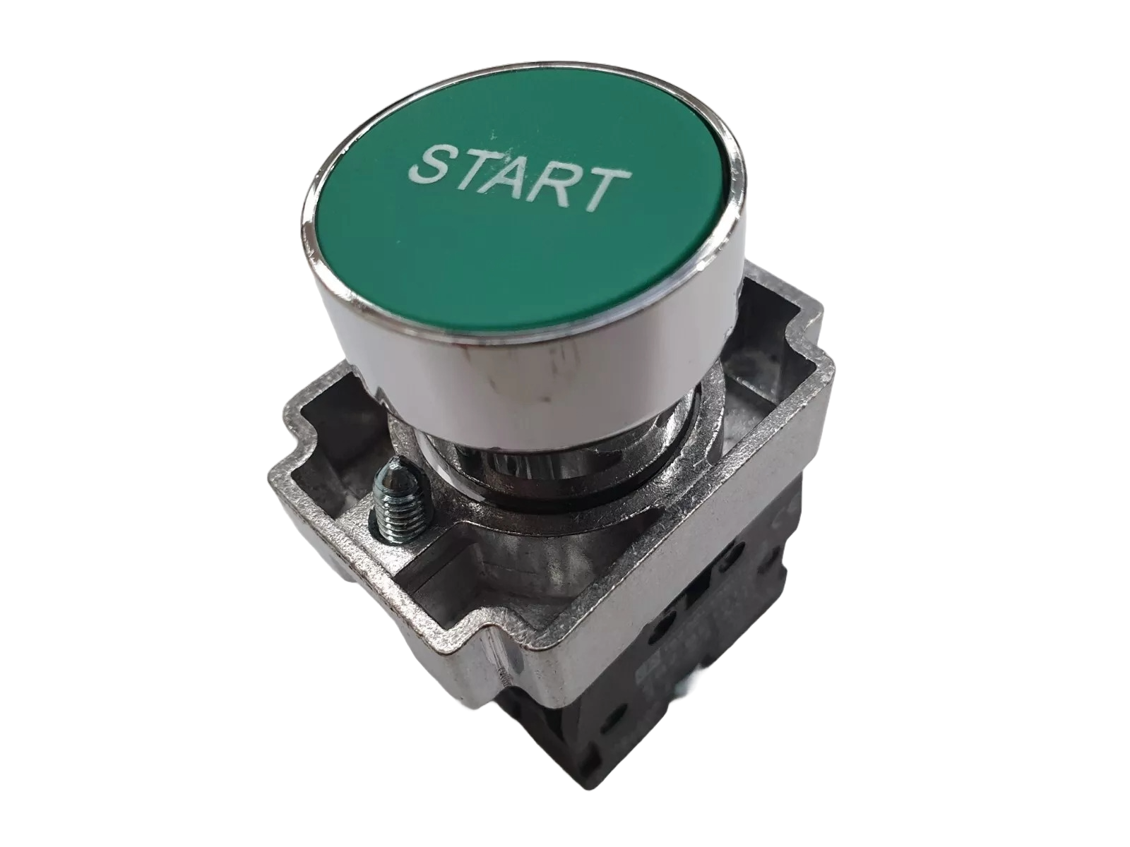 2pcs Green "Start" Sign Momentary Pushbutton Switch 22mm XB2-BA3331