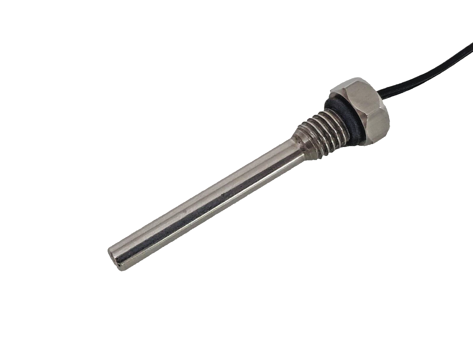 NTC Thermistor, Stainless Steel Probe, 10k, 5x40mm, M8