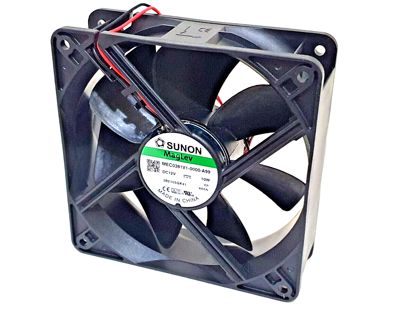Sujun Fan 12VDC 120mm Sunon Maglev Bearing Cooling Fan, MEC0381V1-0000-A99