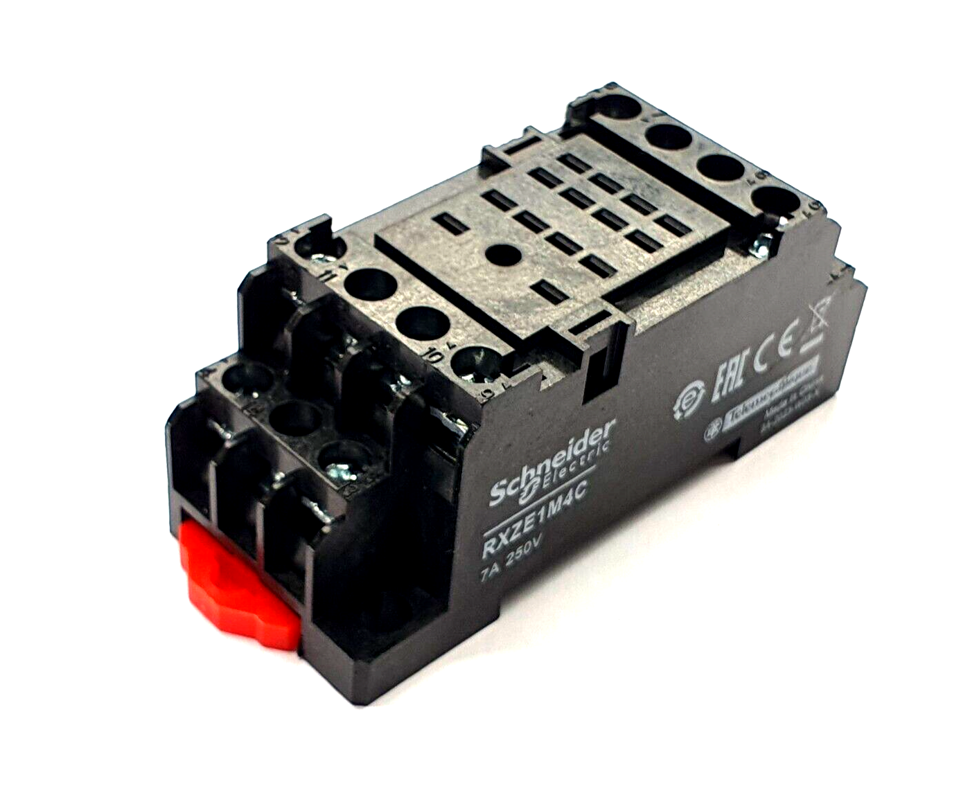 Schneider Relay Socket, 14-PIN RXZE1M4C, Din Rail and Panel Mount