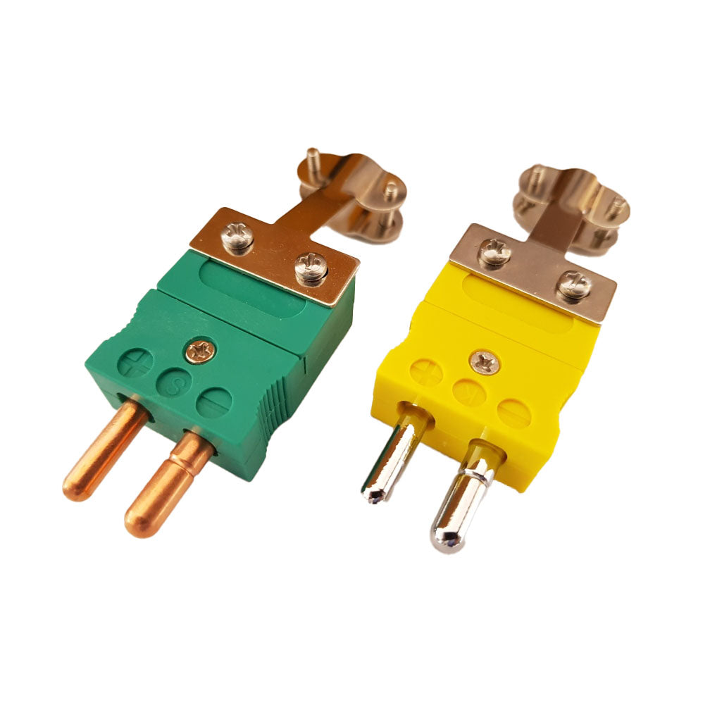 Standard Round Pin Connector Plug With Cable Clips
